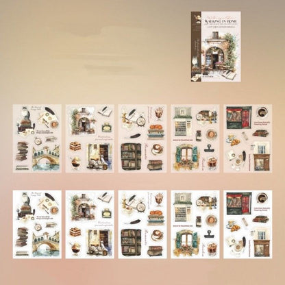 Library Encounter Sticker Book 10Sheets