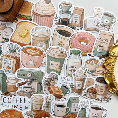 Caffeine Hour Sticker 50PCS