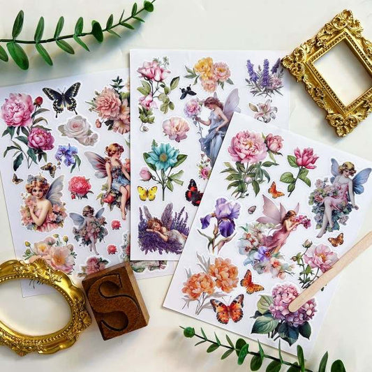 Femme Flora Transfer Sticker