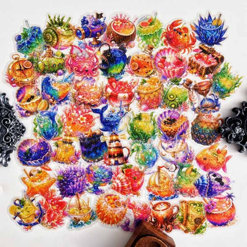 Blue Lagoon Sticker 50PCS