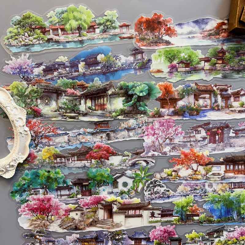 Season Courtyard Sticker 40PCS