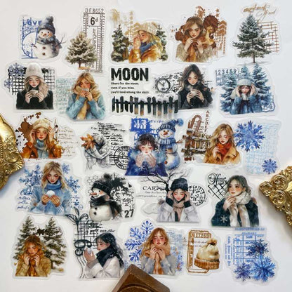 Warm In Winter Sticker 24PCS