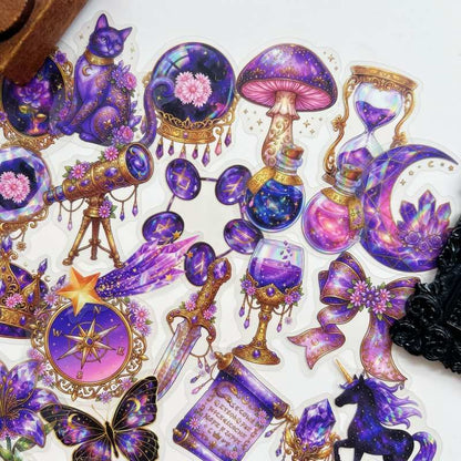 Purple Sanctuary Sticker 50PCS