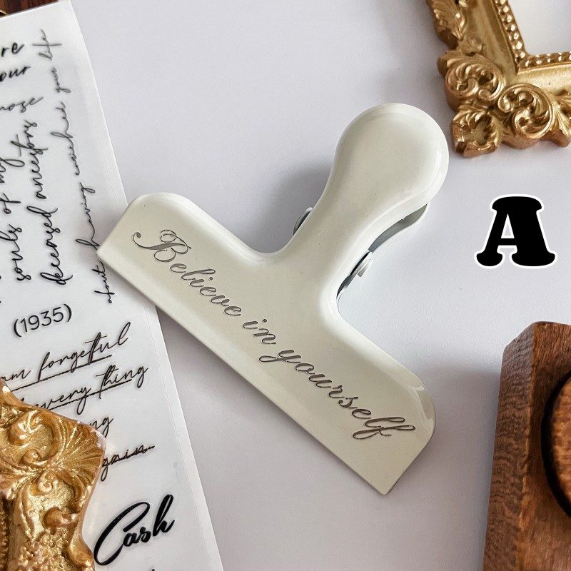 Believe In Yourself Sealing Clip
