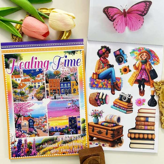 Healing Time Sticker Book 20Sheets