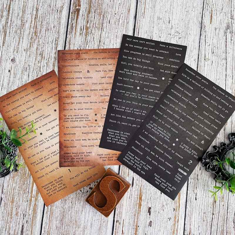 Classic Font Stickers