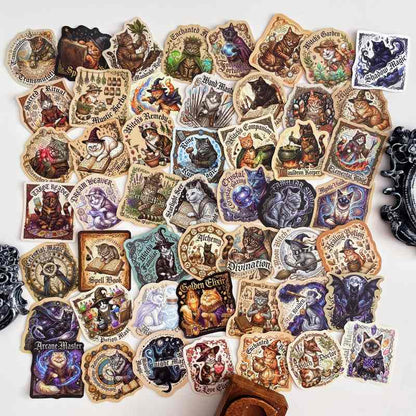 Mage Cat Sticker 50PCS