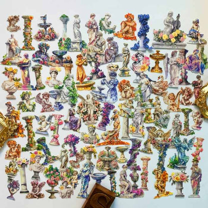 Roman Garden Sticker 90PCS