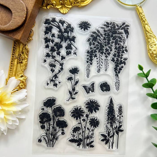 Thick Grass Clear Stamp
