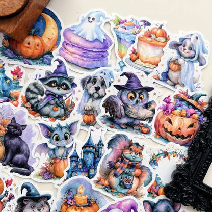 Spooky Little Friends Sticker 50PCS