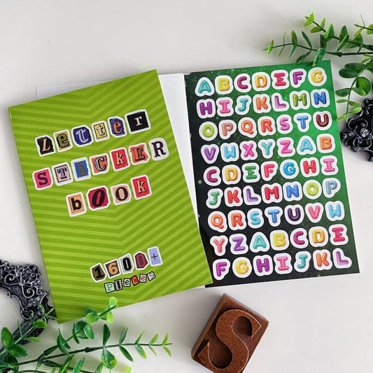Letters Sticker Book 25Sheets