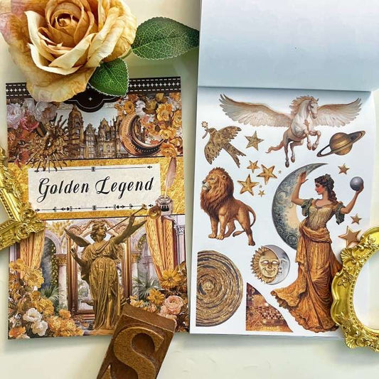 Golden Legend Sticker Book 20Sheets