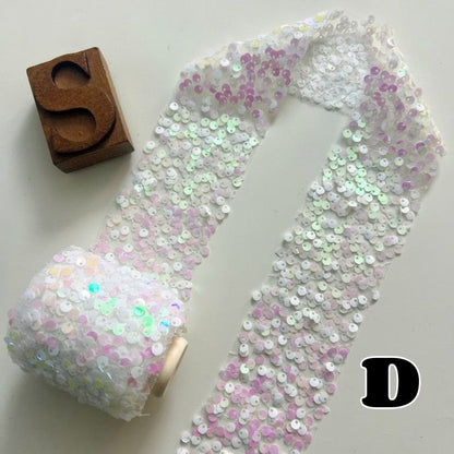 Iridescent Sequin Ribbon