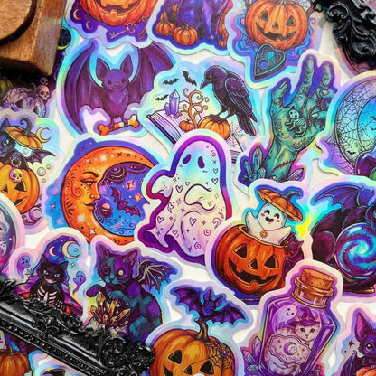 Glossy Spook Sticker 50PCS