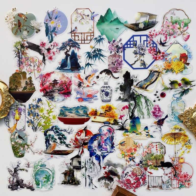 Chinese Essence Sticker 50PCS