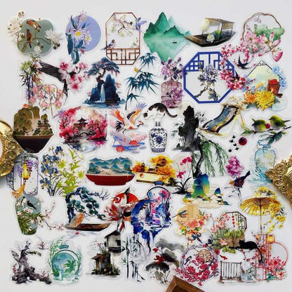 Chinese Essence Sticker 50PCS