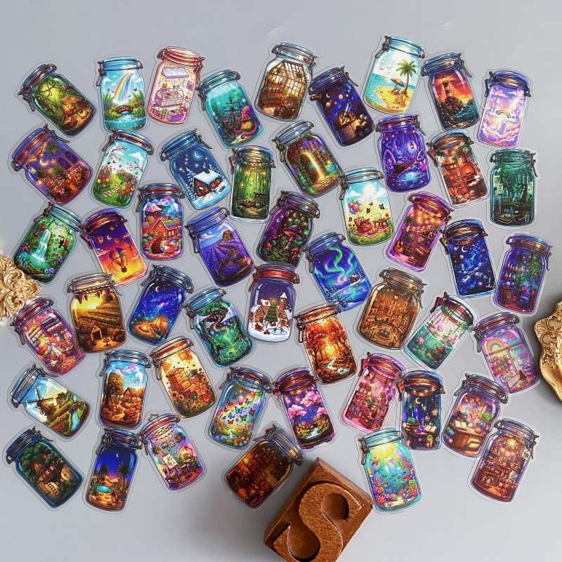 Fantasy Bottle Sticker 50PCS