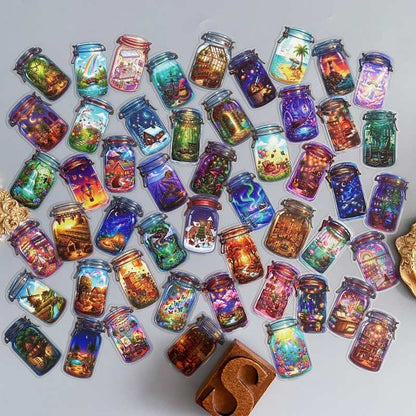 Fantasy Bottle Sticker 50PCS