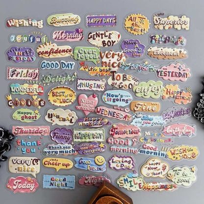 Life Sequence Sticker 60PCS