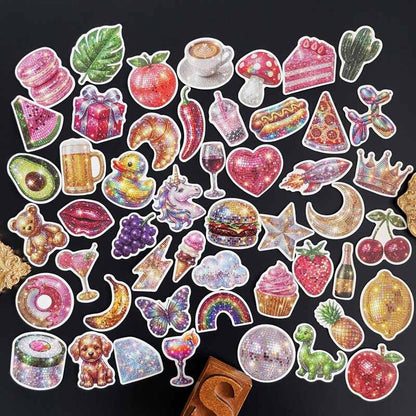 Funky Foodies Sticker 50PCS