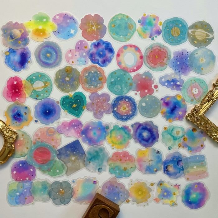 Planet Hues Sticker 56PCS