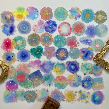 Planet Hues Sticker 56PCS