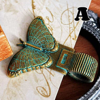 Antique Bug Pen Holder Clip