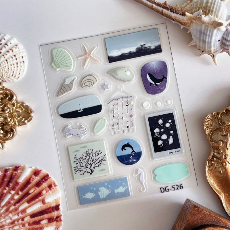 Sea Realm 3D Sticker