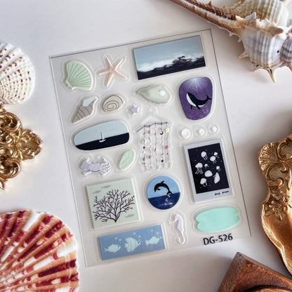 Sea Realm 3D Sticker
