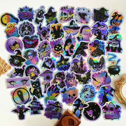 Witch Moon Sticker 50PCS