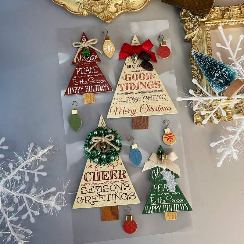 Festive Tree Sticker