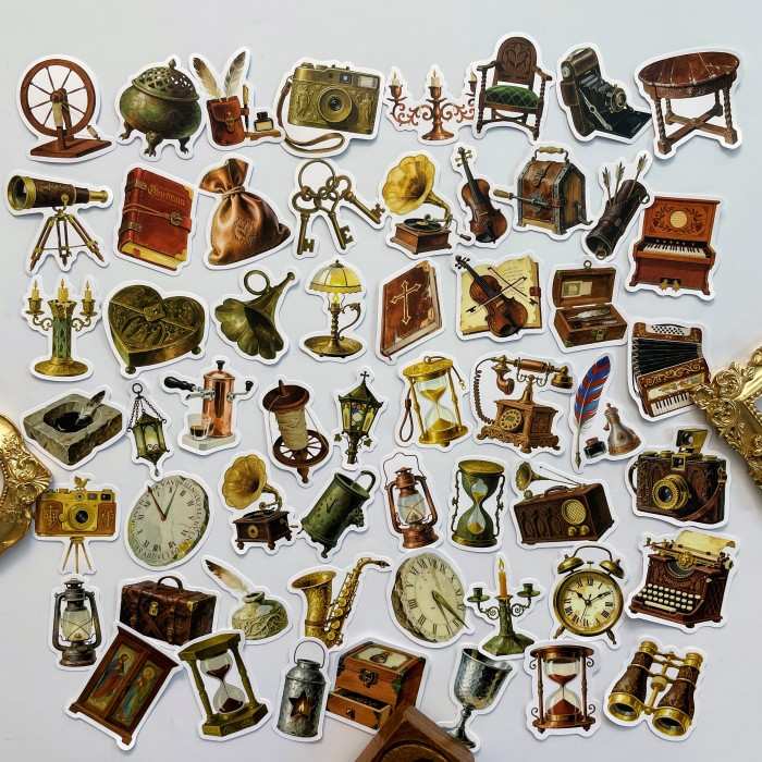 Nostalgic Nest Sticker 56PCS