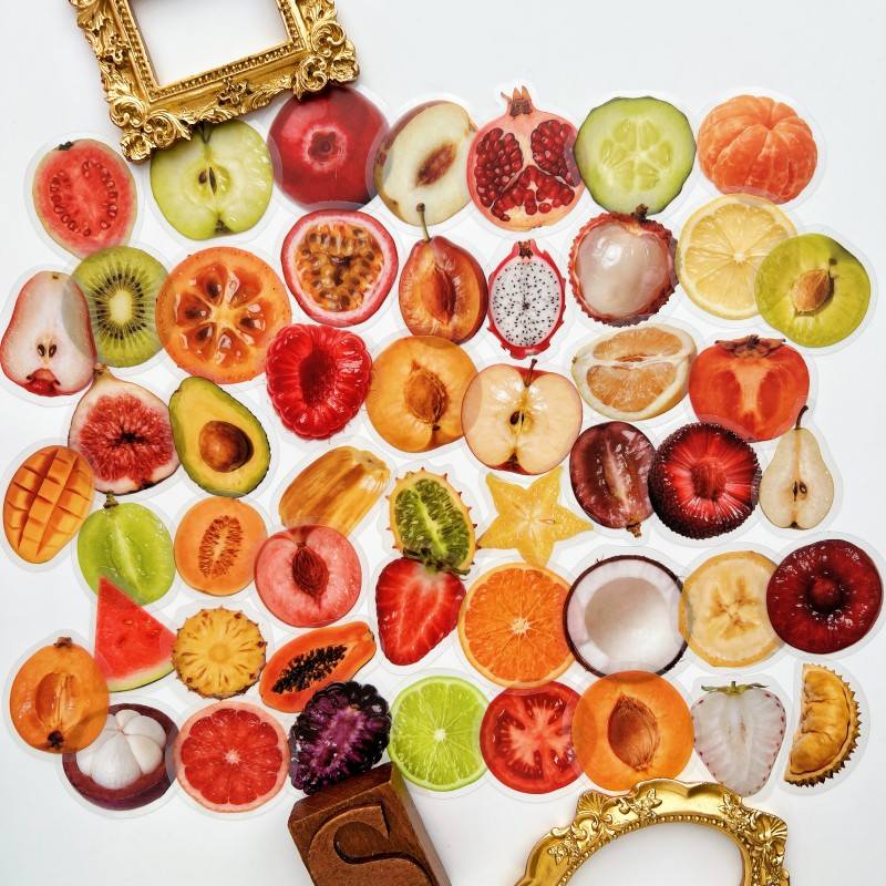 Fruit Slice Sticker 50PCS