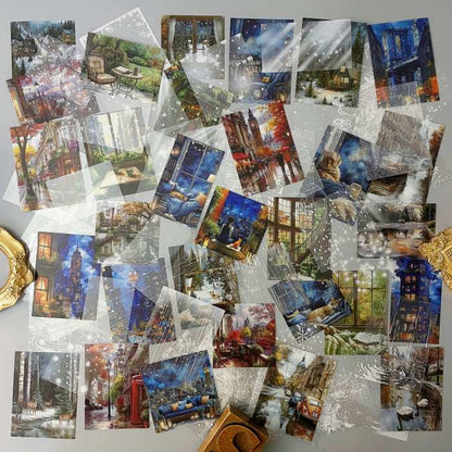 Rain Gleam Sticker 90PCS