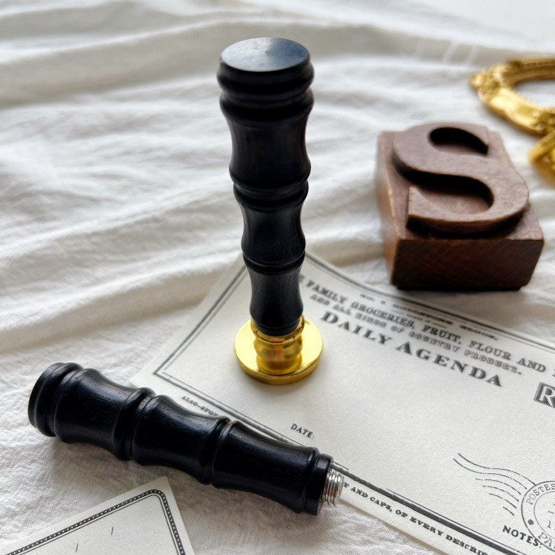 Black Bamboo Sealing Wax Handle
