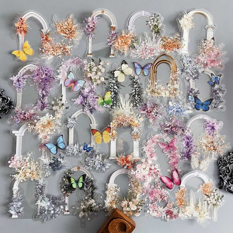 Passion Bloom Sticker 60PCS