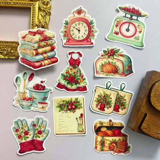 Merry Kitchen Moment Sticker 20PCS