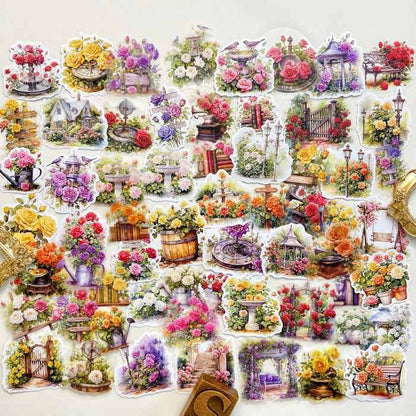 Rose Manor Sticker 60PCS