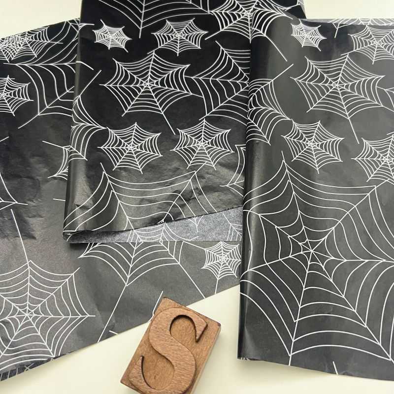 Haunted Web Tissue Paper