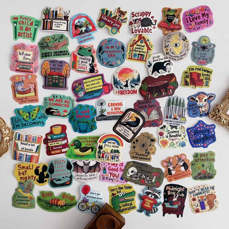 Brave Pages Sticker 50PCS