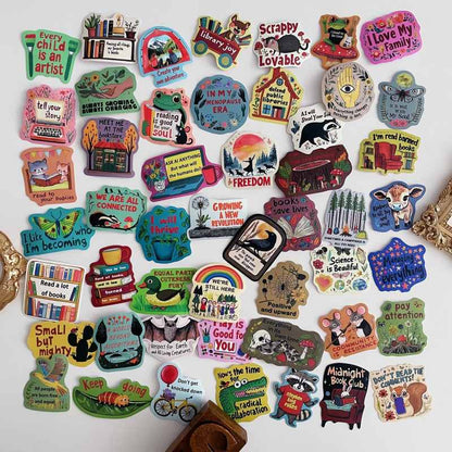 Brave Pages Sticker 50PCS