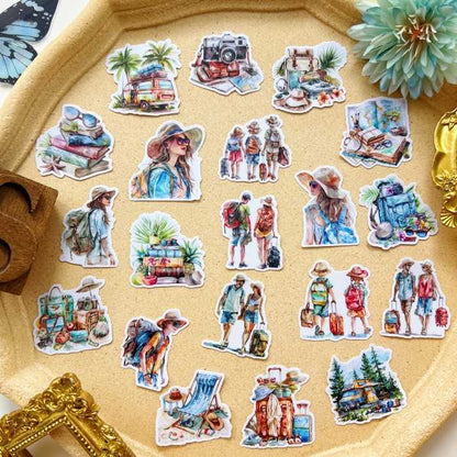 Wander Atlas Sticker 20PCS