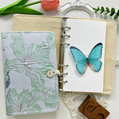 Silken Green Loose-Leaf Journal
