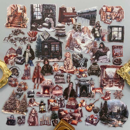 Winter Comfort Sticker 60PCS