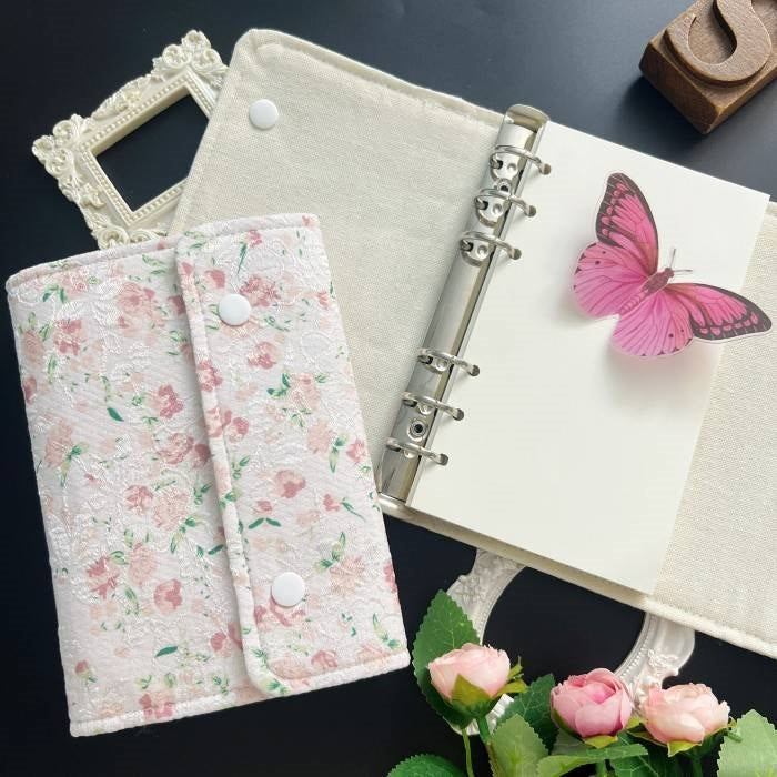 Ditsy Pink Loose-leaf Journal