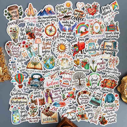 Cure Script Sticker 50PCS