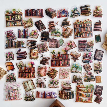 Floral Study Sticker 60PCS