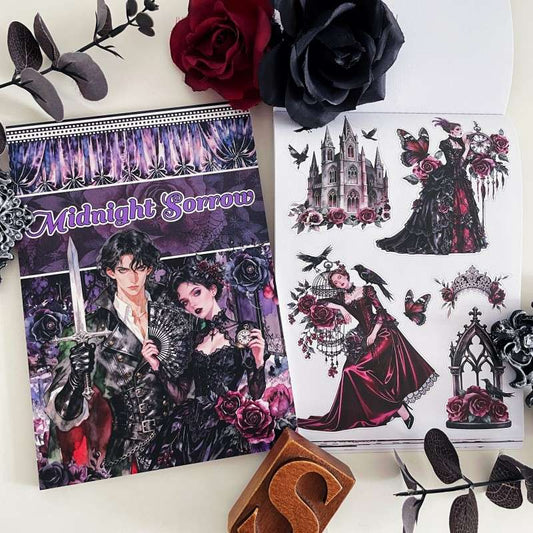 Midnight Sorrow Sticker Book 24Sheets