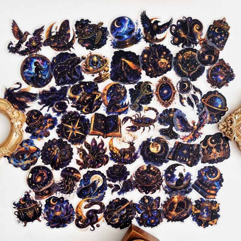 Celestial Secrets Sticker 50PCS