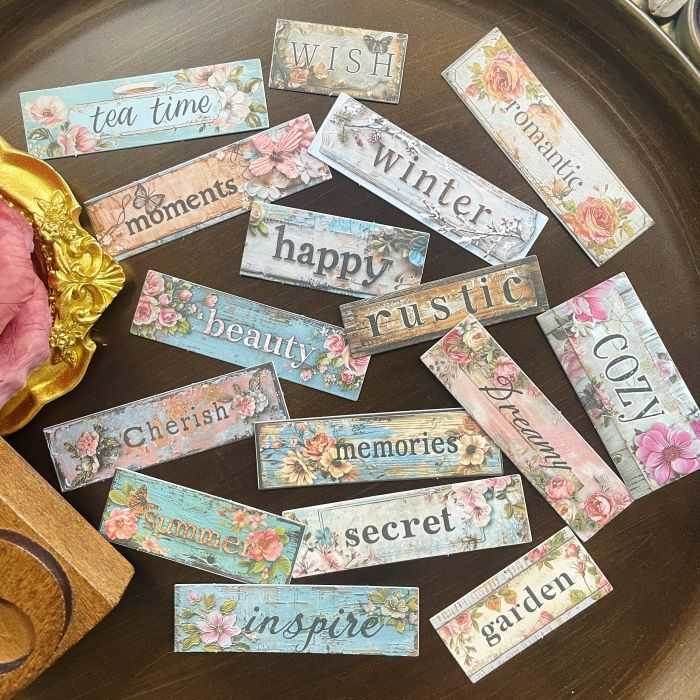 Simple Writing Sticker 30PCS